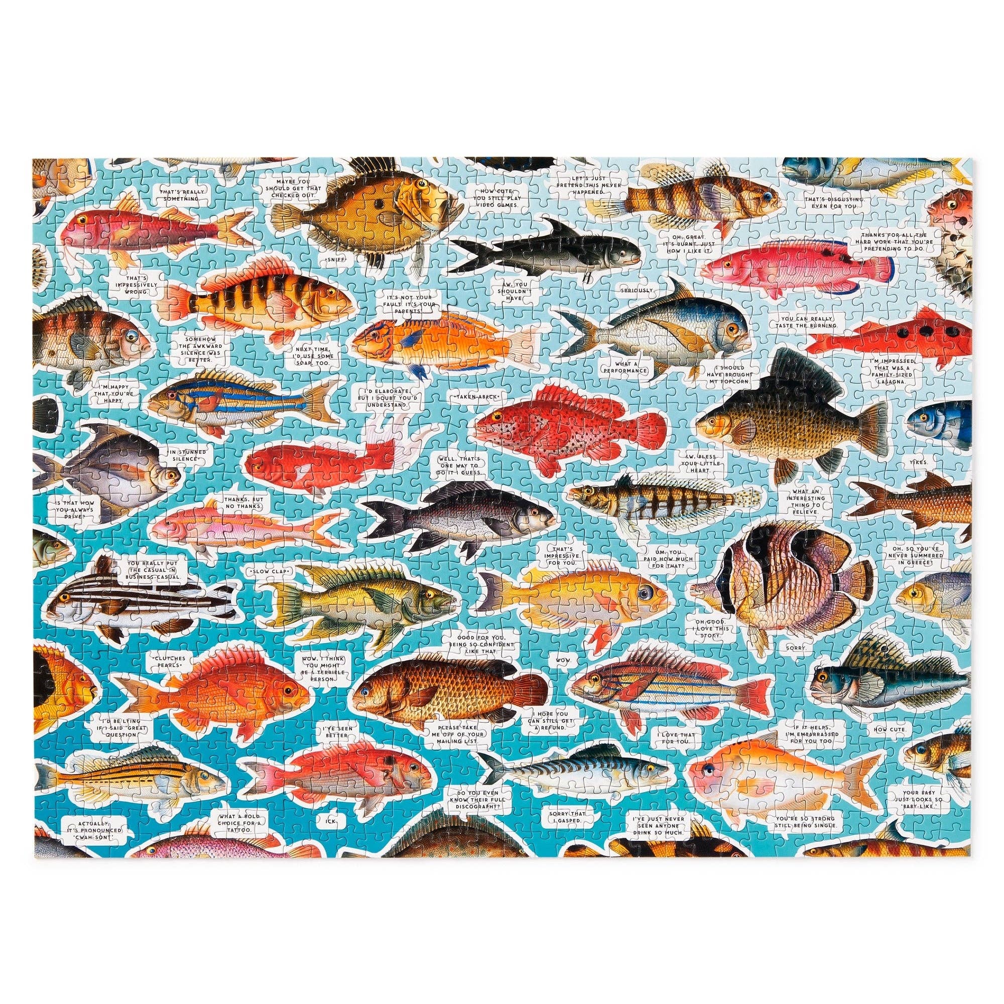 Judgy Fish - 1000 Piece Jigsaw Puzzle