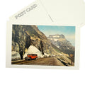 Going To The Sun - Glacier Park Postcard Postcard Found Image Press