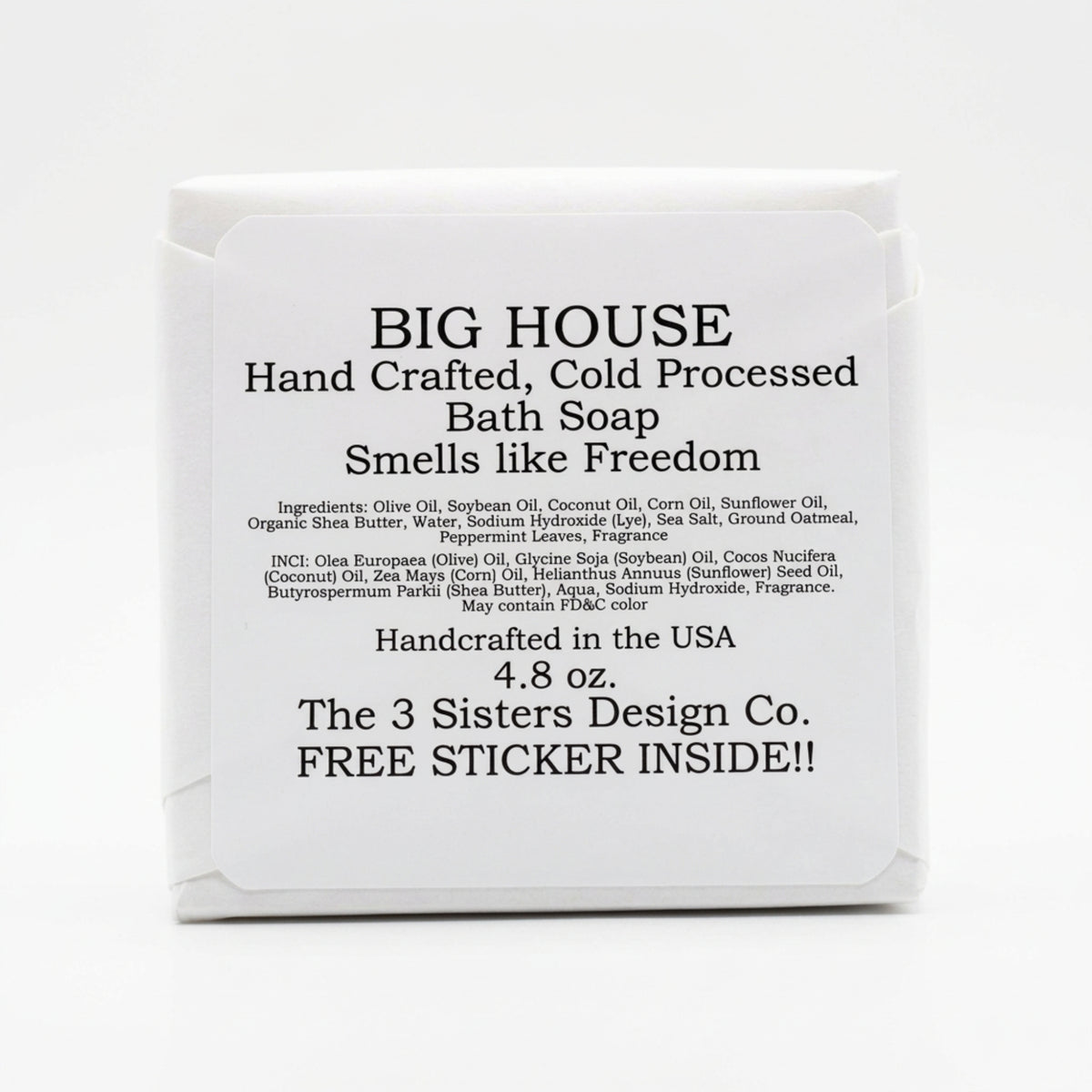 Handmade mugshot bar soap, from The Ruddy Duck in Whitefish, Montana