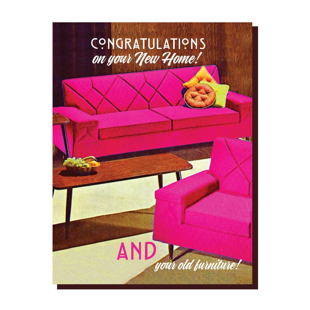 New Home — Card New House Card Offensive Delightful