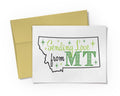 Sending Love From Your State — Card Greeting Card Beckamade