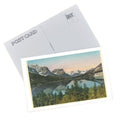 St. Mary Lake - Glacier Park Postcard Postcard Found Image Press