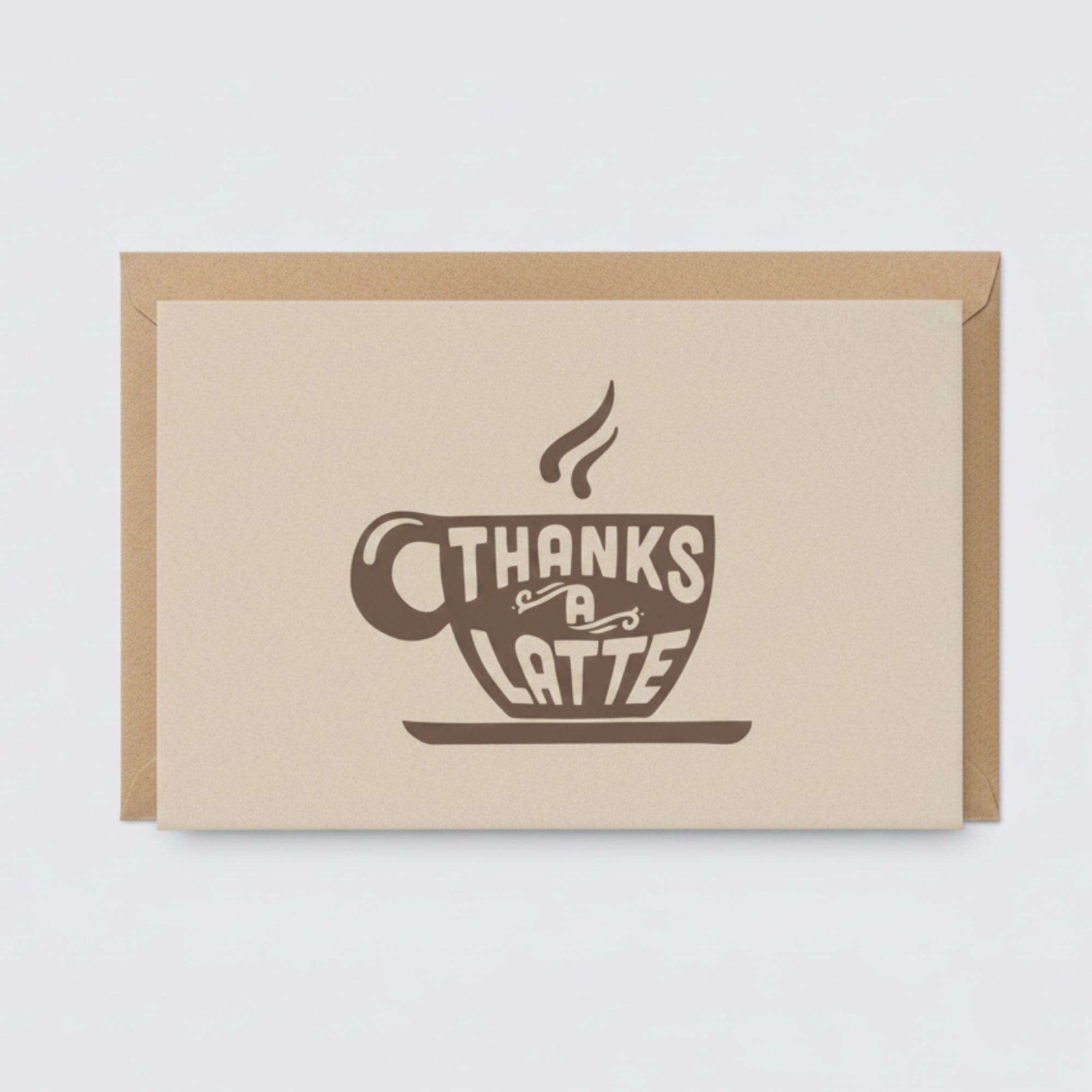 Thanks A Latte — Card Thank You Card Pike Street Press