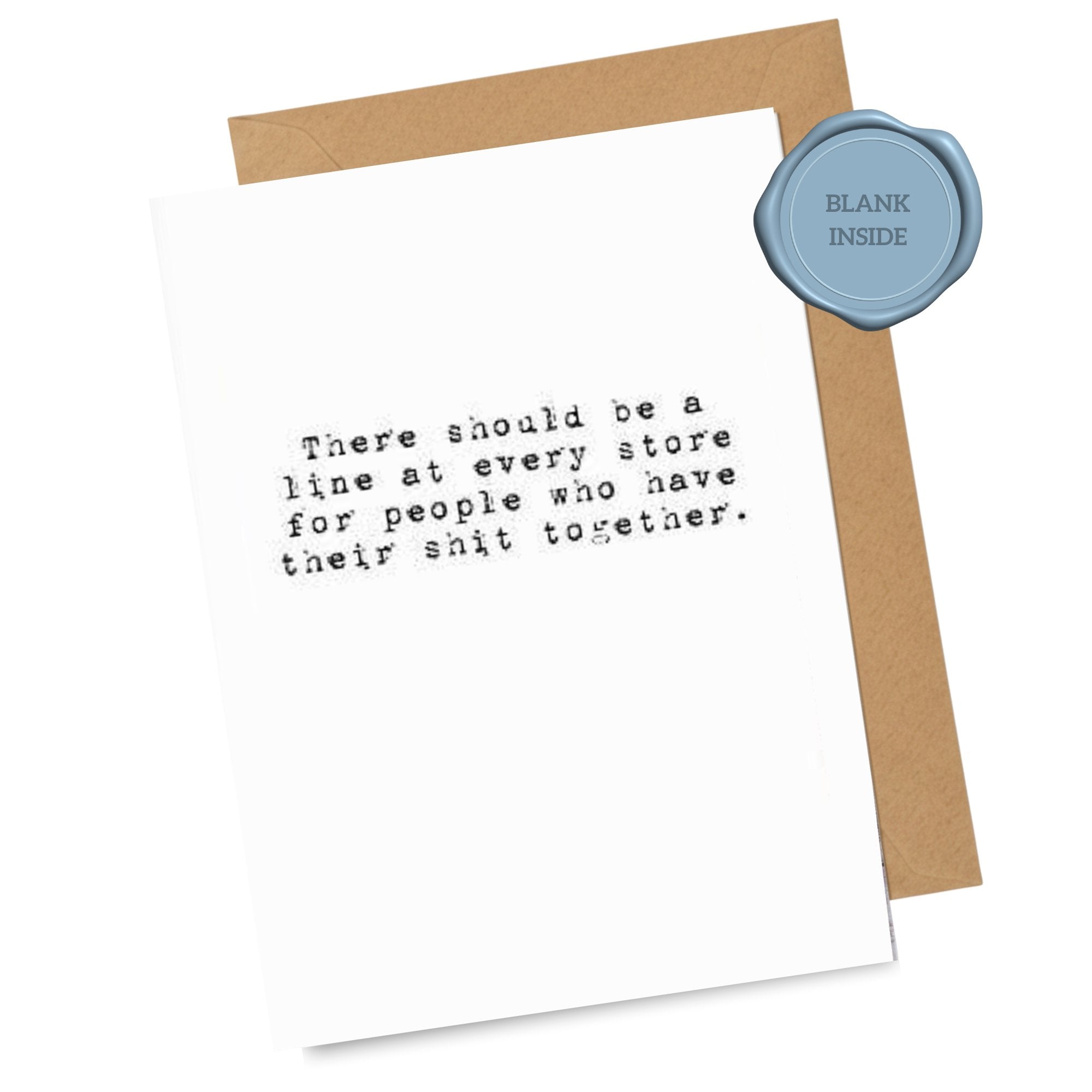 Their Shit Together - Card Greeting Card Badass Collective
