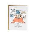Uncertain World — Card Greeting Card Tiffbits